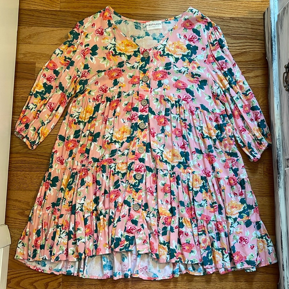 First Love Floral Dress